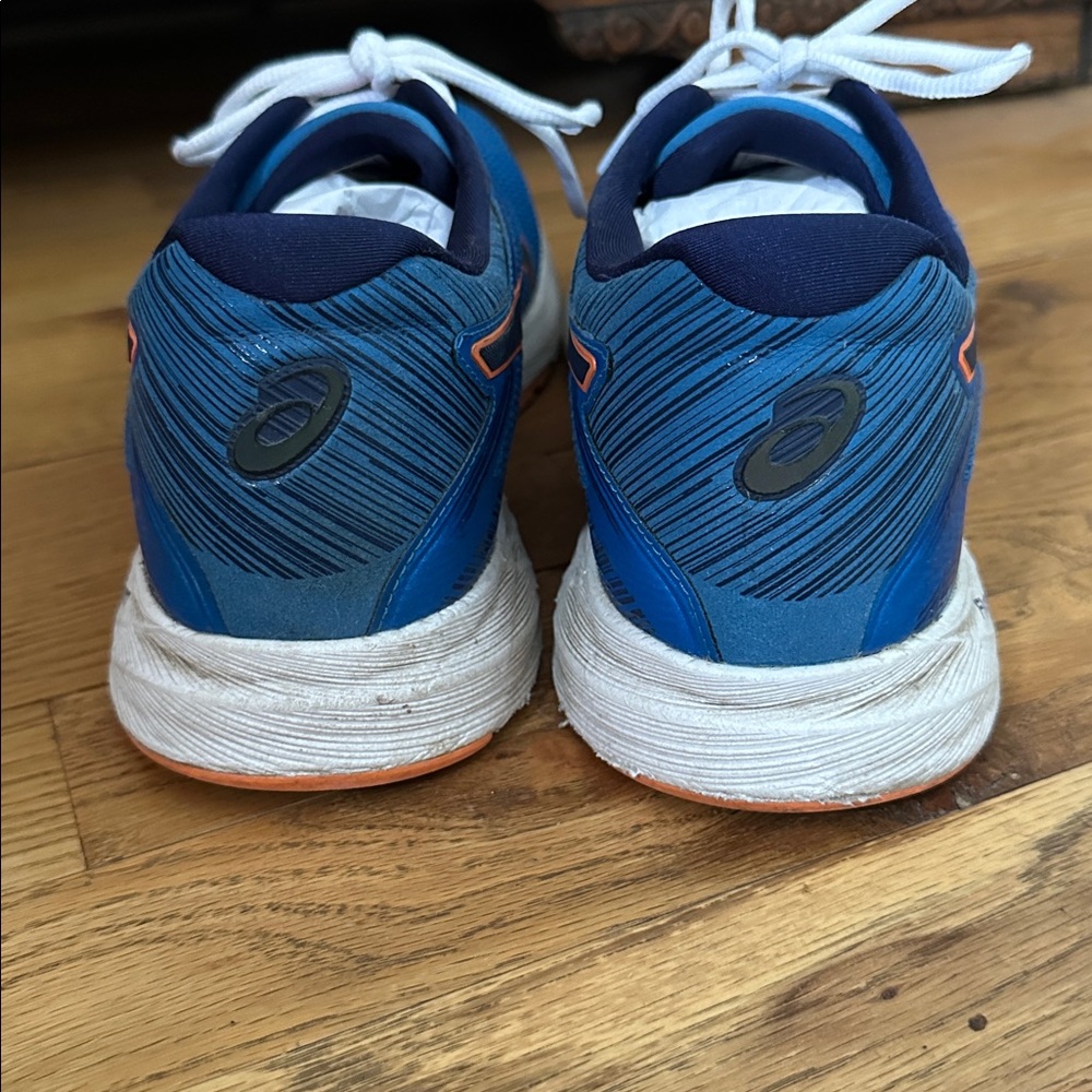 ASICS Dynaflyte Men's Blue and Orange Running Shoes size 11 US - Picture 5 of 6